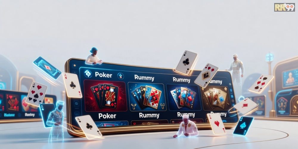 Giới thiệu khái niệm game bài online rr99 với giao diện hiện đại và các trò chơi phổ biến