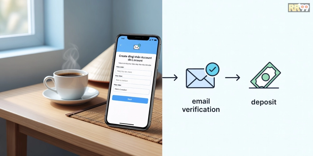 Hướng dẫn đăng ký tài khoản xổ số minh ngọc rr99 đơn giản qua ứng dụng di động