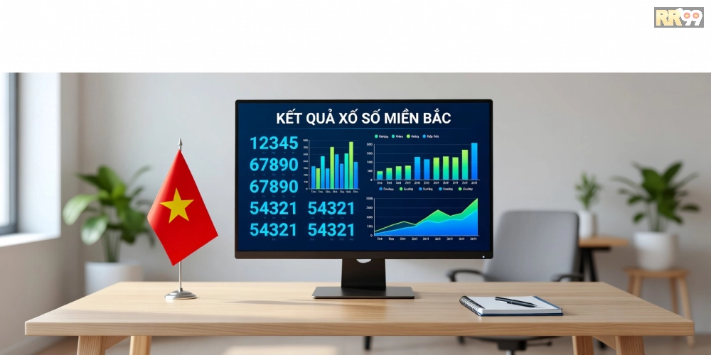 Minh họa kết quả xổ số miền Bắc hôm nay trên nền tảng uy tín