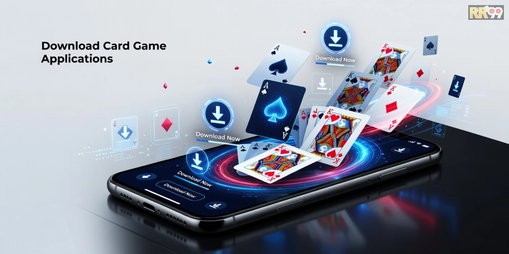 Hình minh họa khái niệm tải game bài rr99 với giao diện hấp dẫn